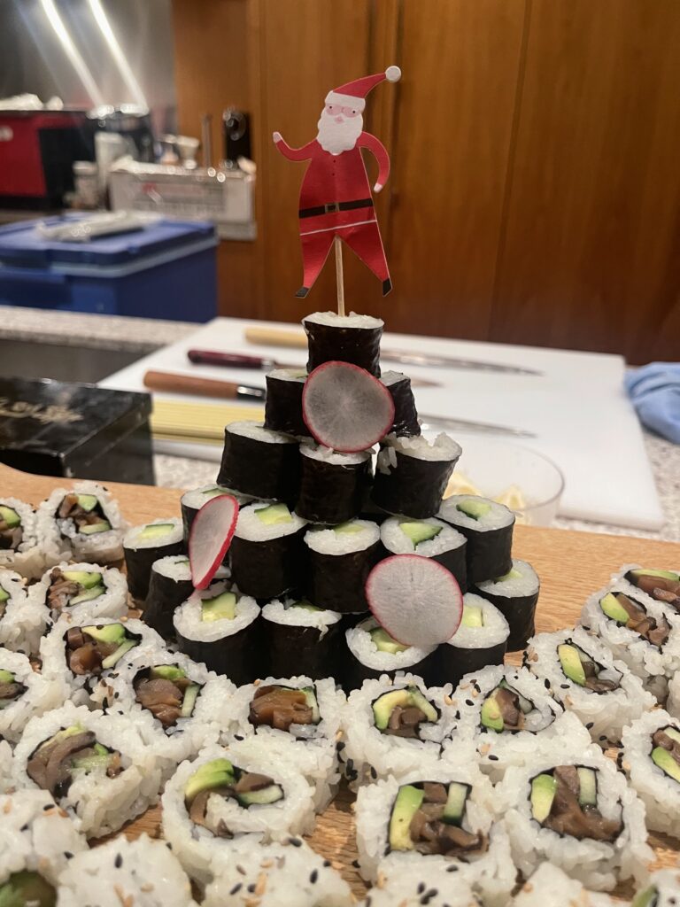 holiday sushi catering