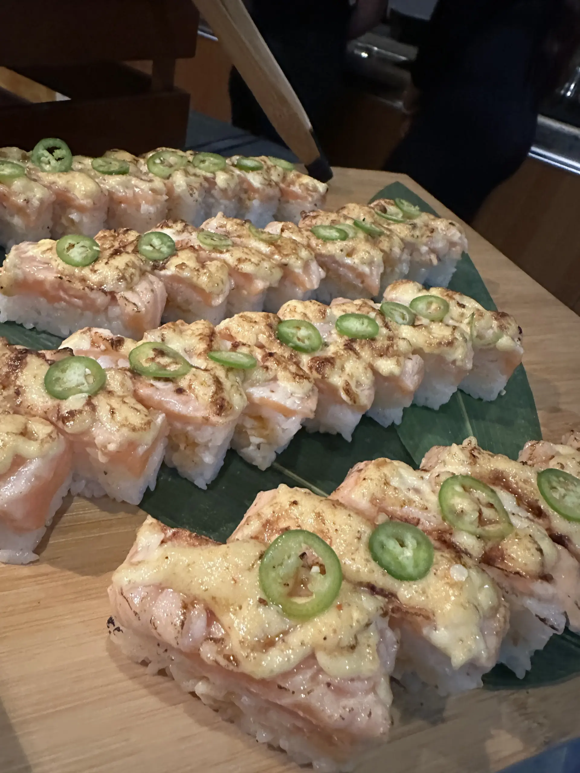 Finished at home sushi chef project — before-and-after showcase