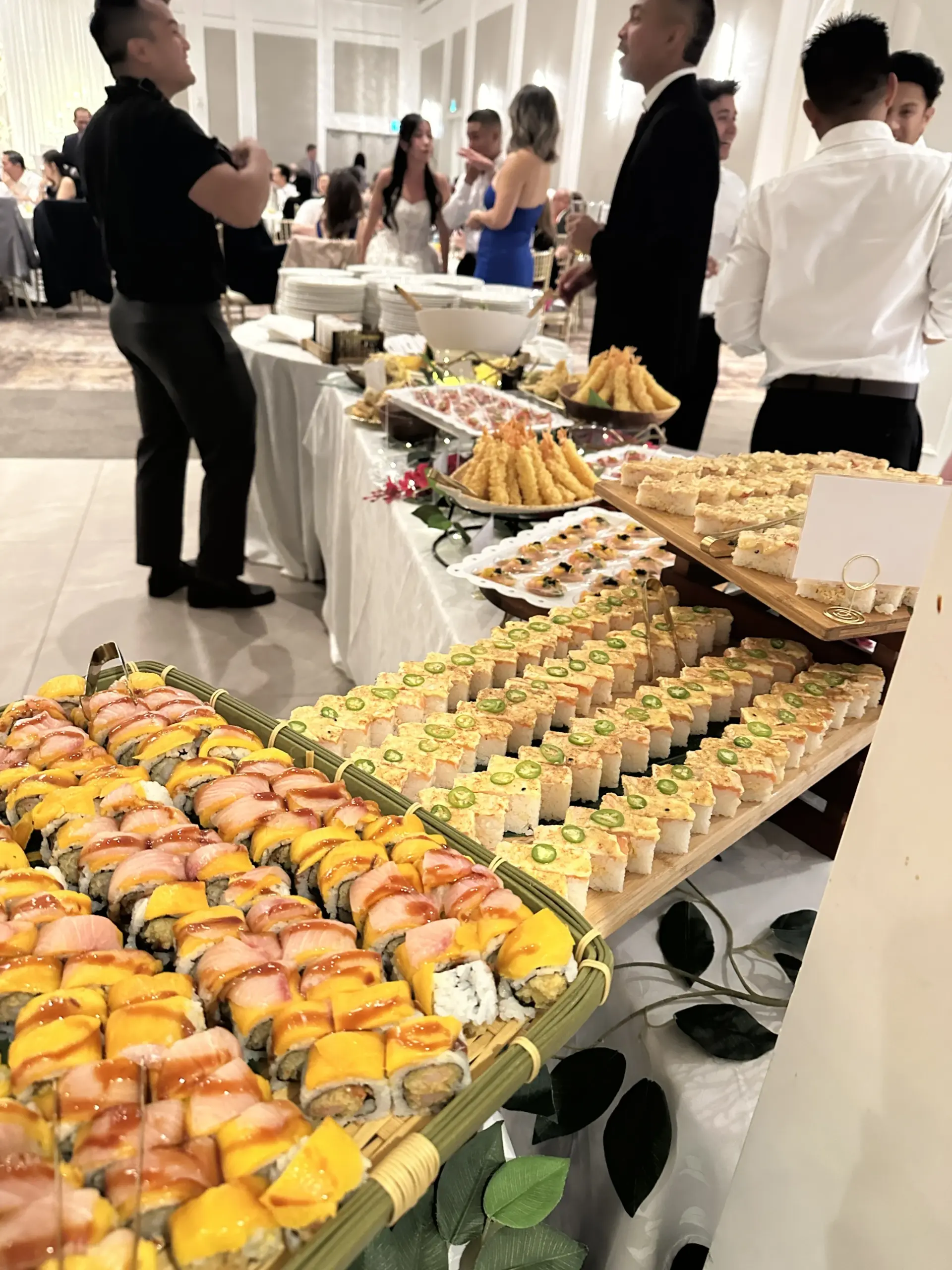Finished sushi parties project — before-and-after showcase Finished sushi parties project — before-and-after showcase