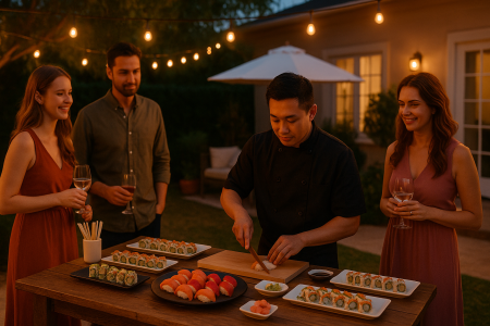 sushi party chef la
