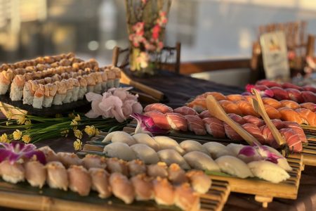 Large party sushi private catering