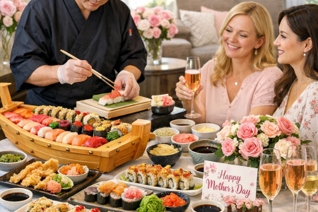 sushi catering for mother day